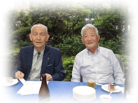 厚母さん（94歳）　藤井さん（89歳）